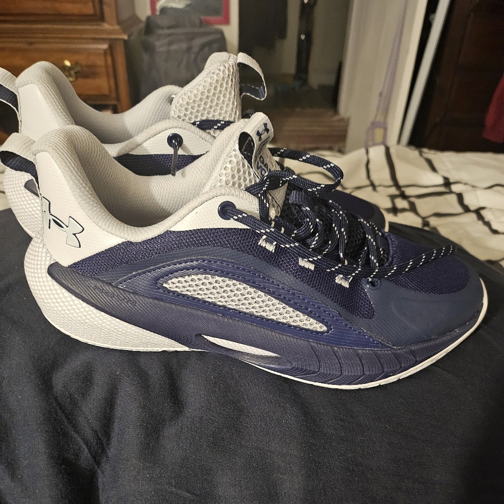 Under Armour HOVR‎ Ascent 2 Midnight Navy/Halo Grey" 3025681-400 Women's 11